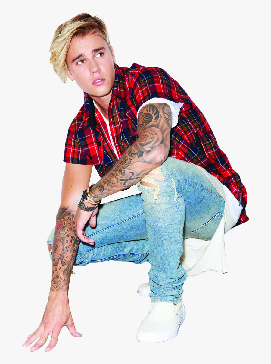 Justin Bieber Kneeling - Justin Bieber Style Download, Transparent Clipart