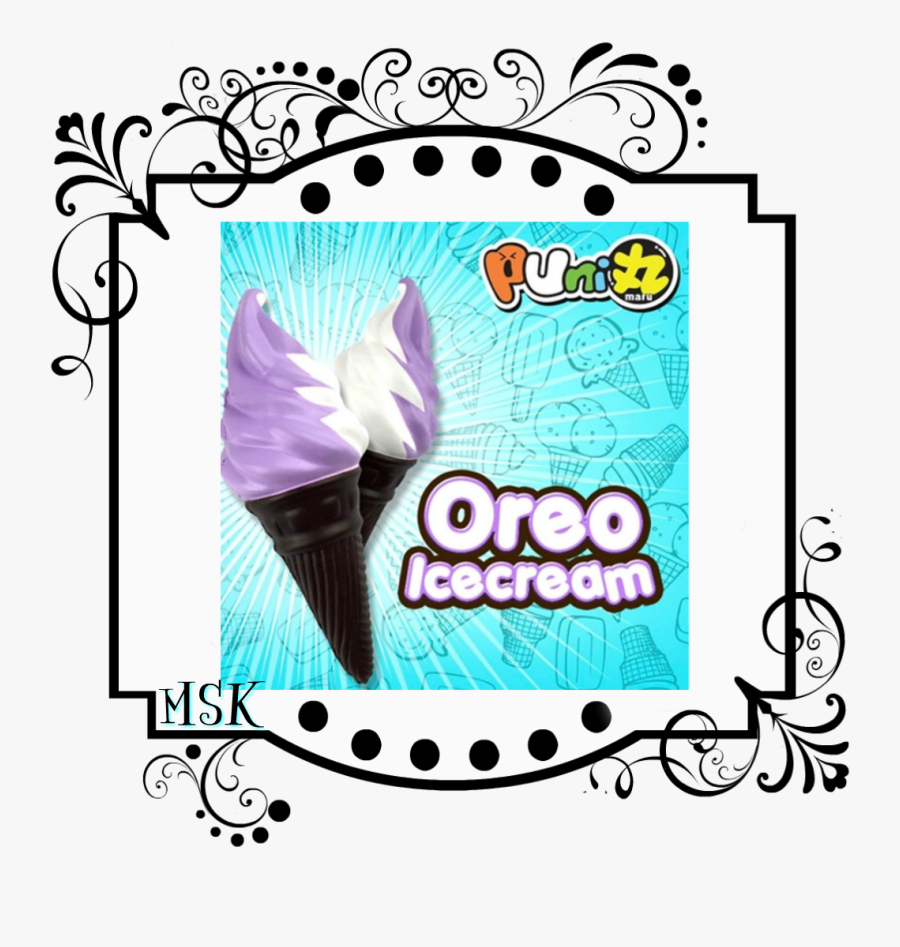 Puni Maru Oreo Ice Cream Squishy - Puni Maru Melon Bun Squishy, Transparent Clipart