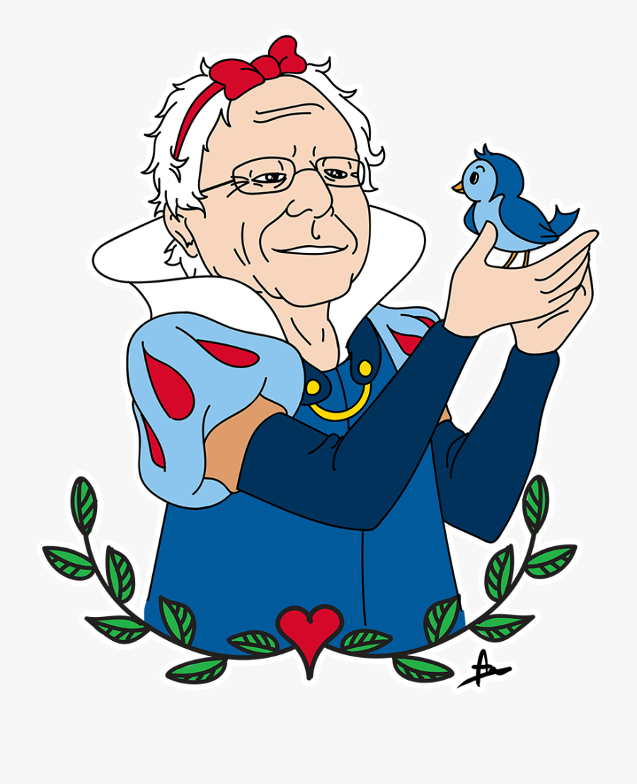Bernie Sanders Bird Art, Transparent Clipart