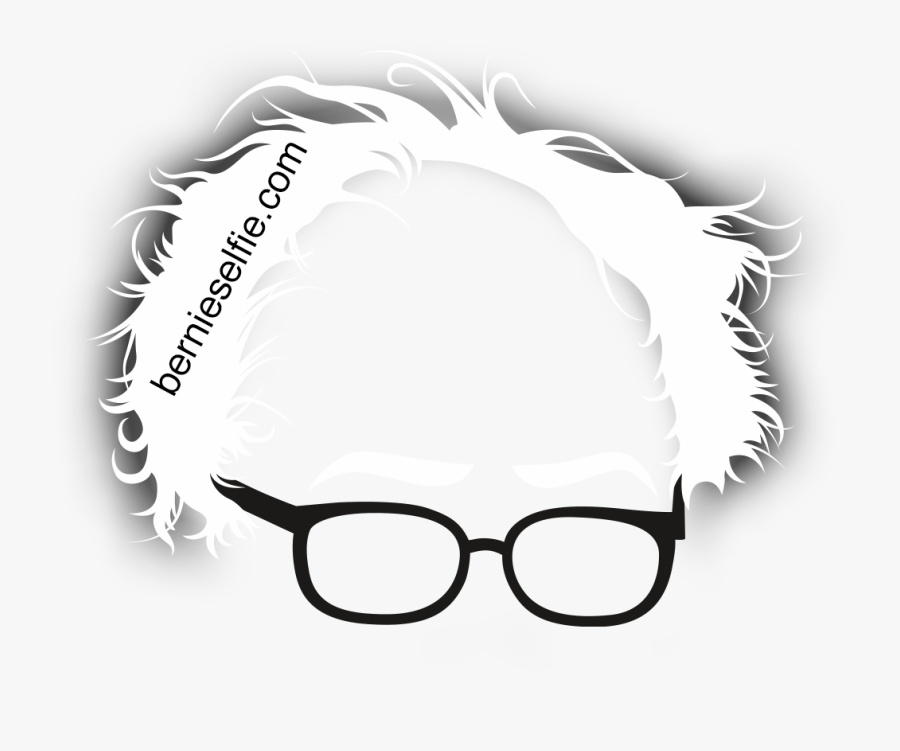 Transparent Bernie Sanders Glasses, Transparent Clipart