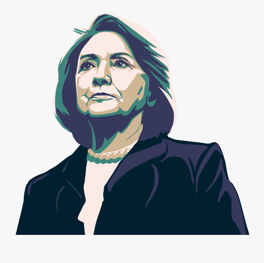 Hillary Clinton - Hillary Clinton Clipart Transparent, Transparent Clipart