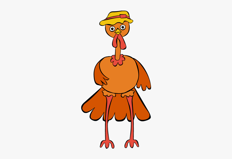 Clip Art Thanksgiving Turkey Old Standing Hat - Basisschool De Stappe Stabroek, Transparent Clipart