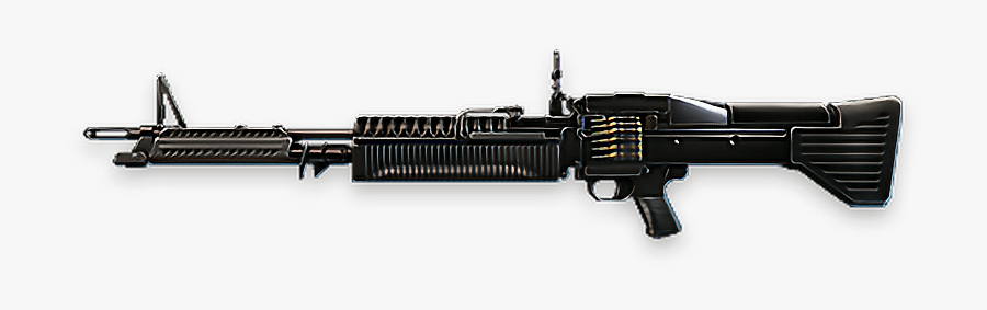 #pubg #weapons #battleroyale #freefire #m60 #metralleta - Free Fire M60 Gun, Transparent Clipart