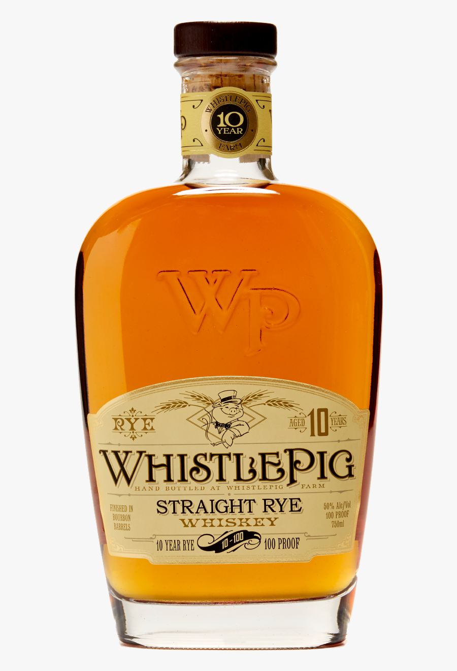 Assets Whistlepig Rye Whiskey - Whistlepig 10 Year Rye, Transparent Clipart