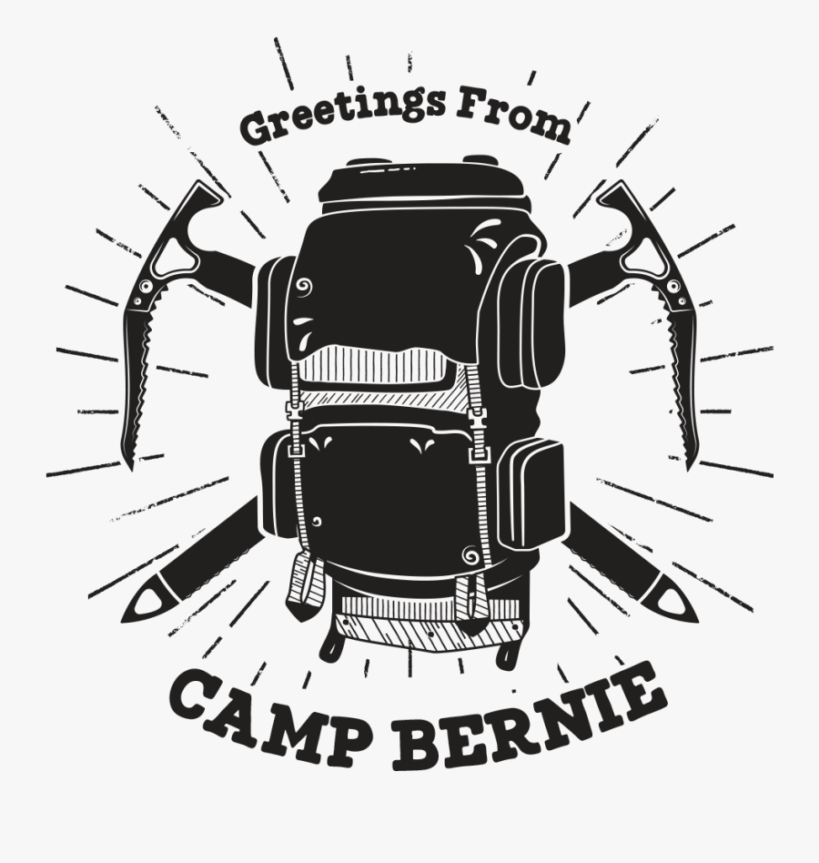 T Shirt With Backpack Design, Transparent Clipart