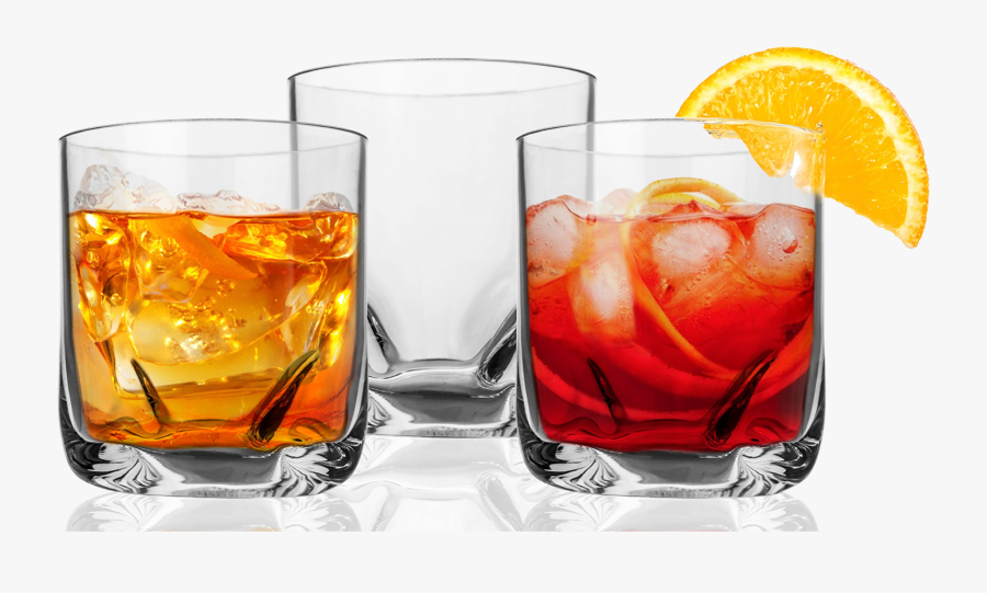 Red Whiskey Glass Png , Png Download - Whisky Glass Png, Transparent Clipart