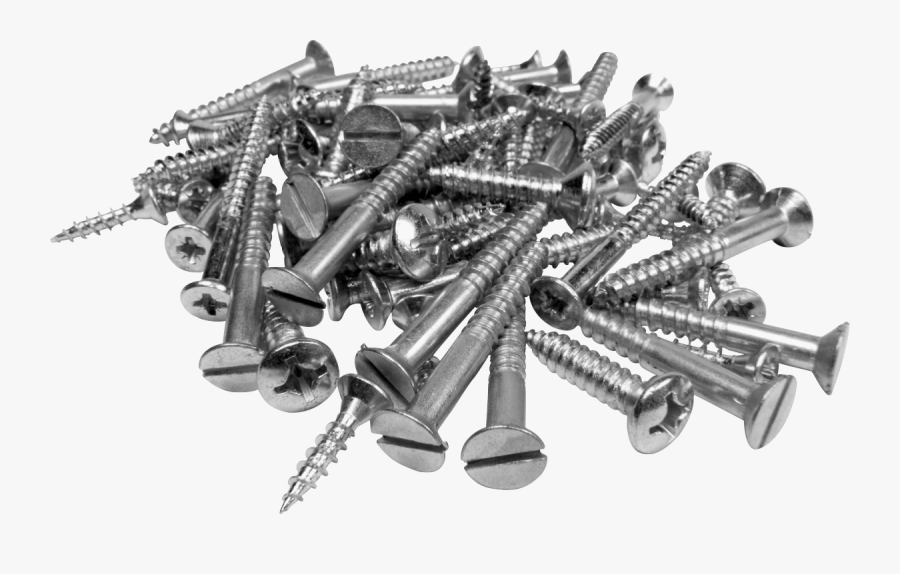 Screw Png Pic - Screws And Nails Png, Transparent Clipart