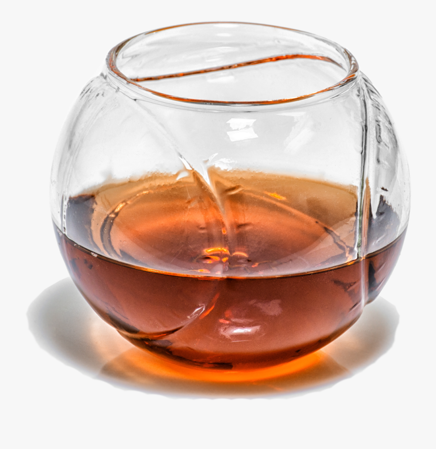 Baseball Shaped Whiskey Glass - Old Fashioned Glass, Transparent Clipart
