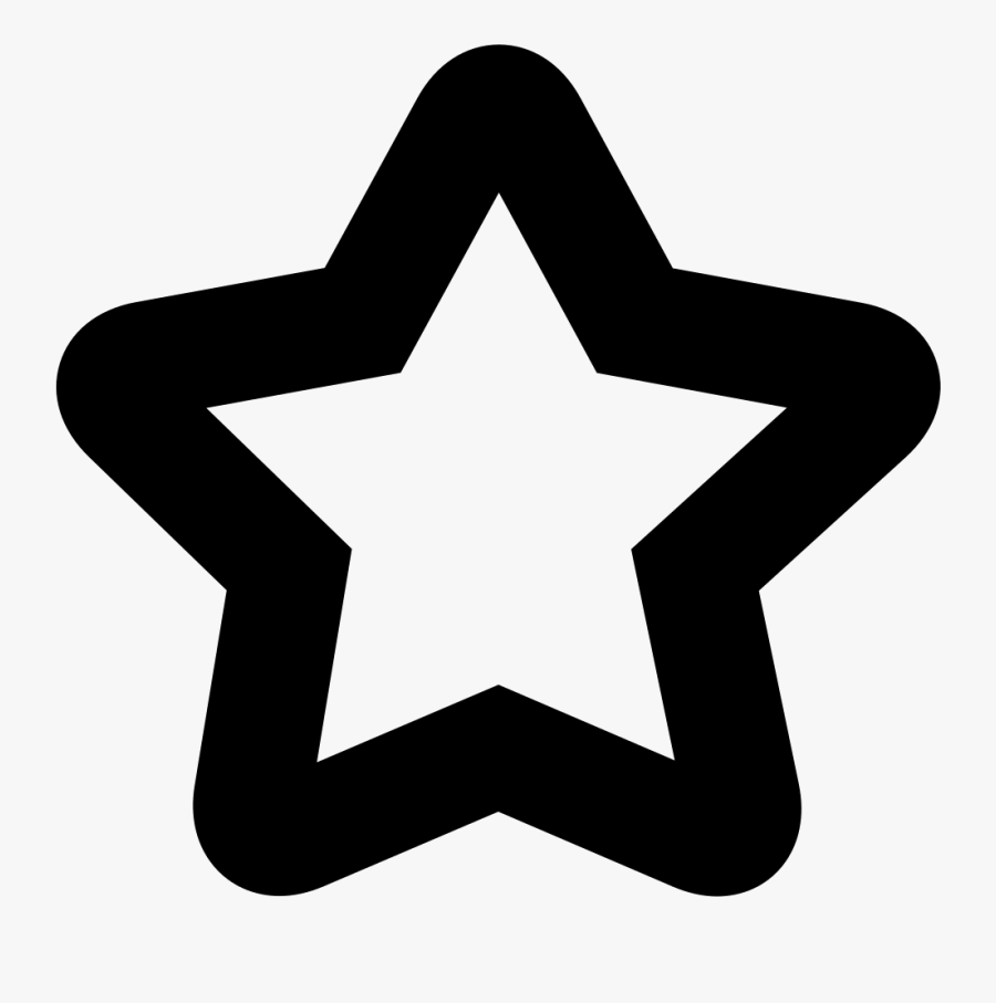 Star Empty Shape Comments - Bless To Elders Clipart, Transparent Clipart