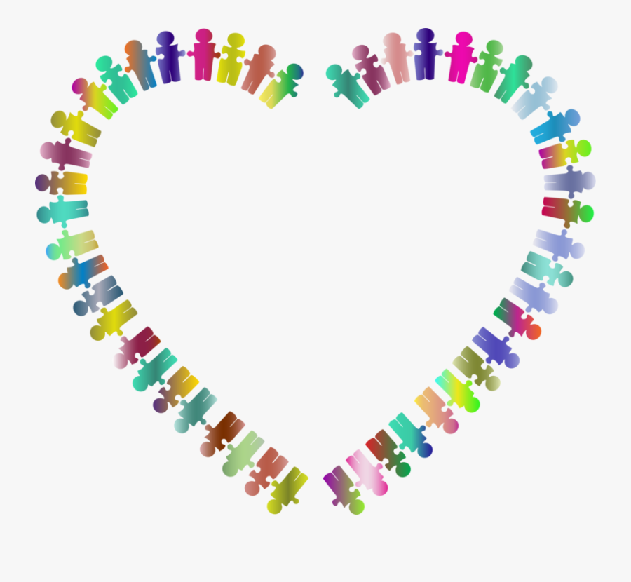 Heart,text,body Jewelry - Coração De Pessoas Png, Transparent Clipart