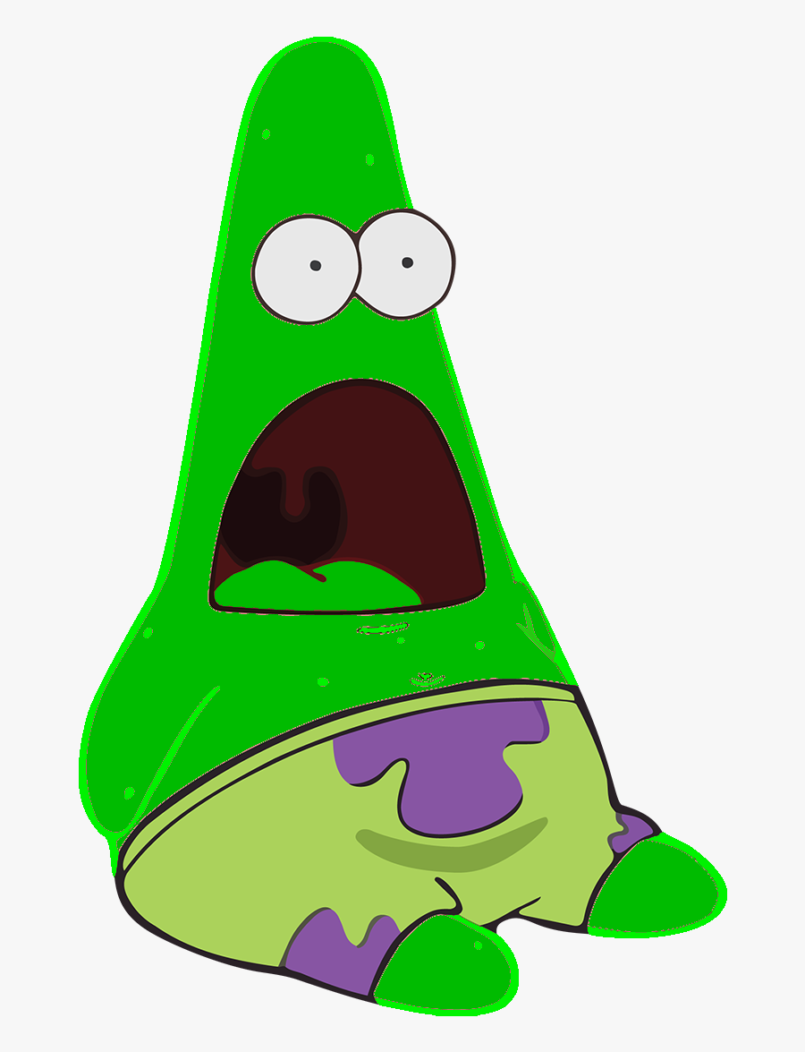 Patrick Star Squidward Tentacles Mr - Surprised Patrick Transparent, Transparent Clipart