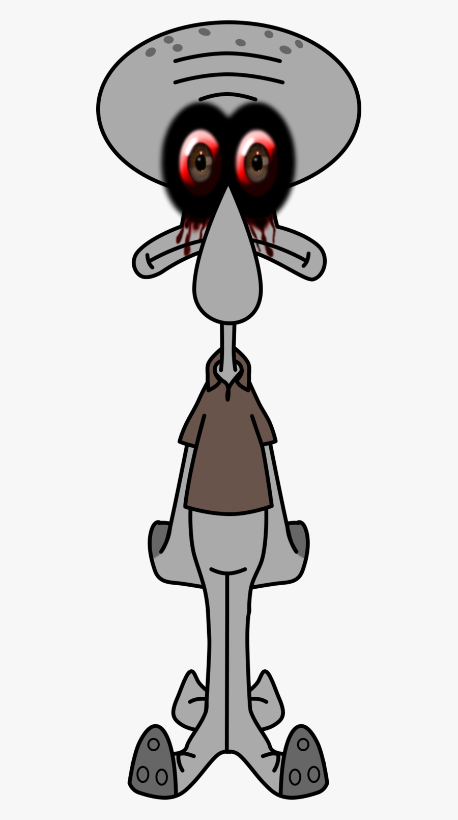 Squidward Tentacles Image Portable Network Graphics - Meme Transparent, Transparent Clipart