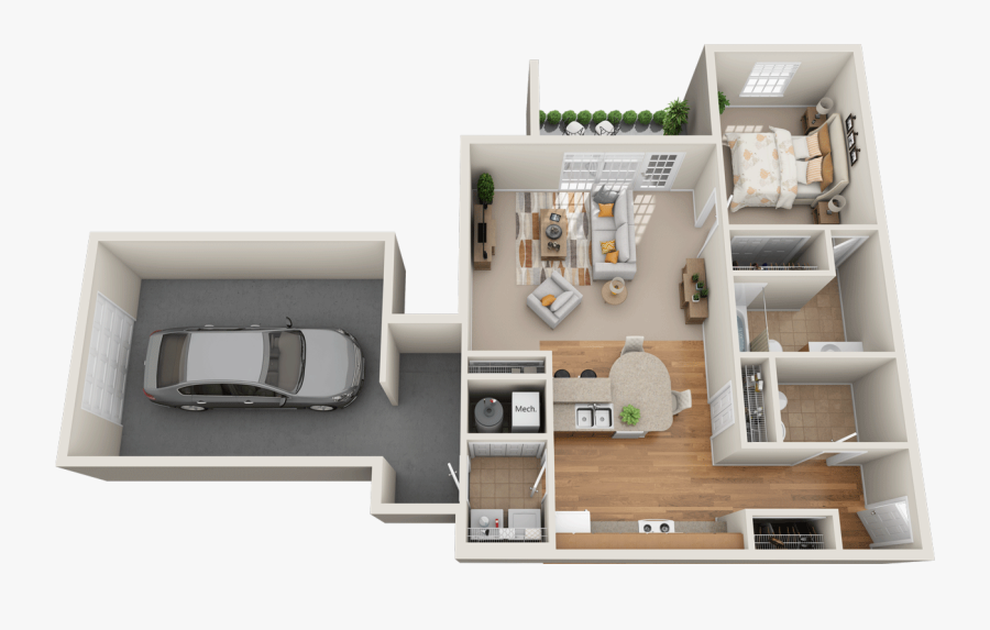 Windsor West Apartments For - Floor Plan, Transparent Clipart