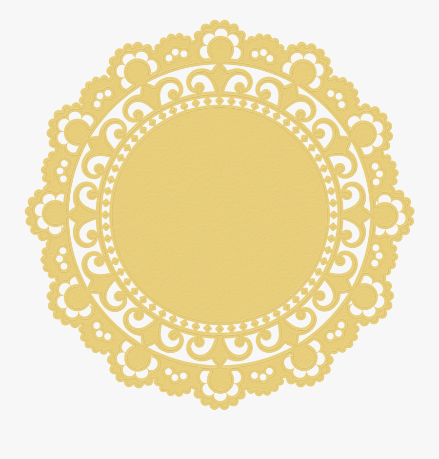 Template Diy Decor Pinterest - Transparent Doily Png, Transparent Clipart