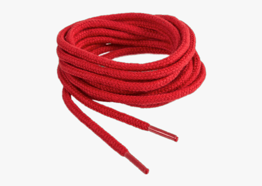 Red Shoe Laces - Shoe Laces Transparent, Transparent Clipart