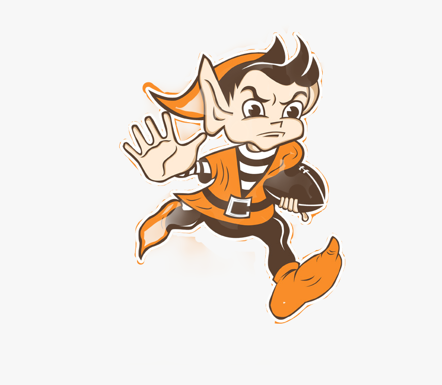 Transparent Cleveland Browns Clipart - Logos And Uniforms Of The Cleveland Browns, Transparent Clipart