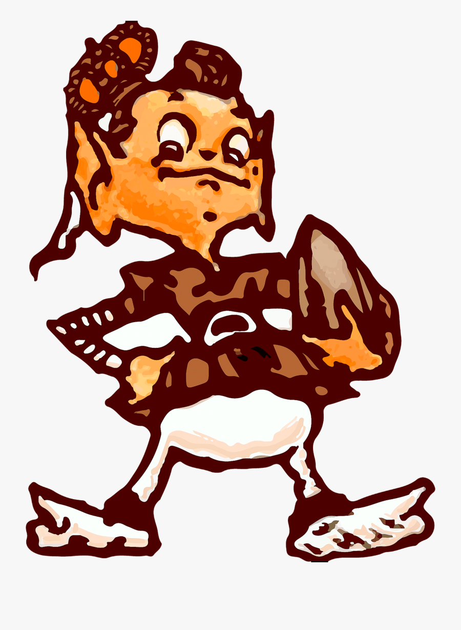 Cleveland Browns Logo Evolution, Transparent Clipart