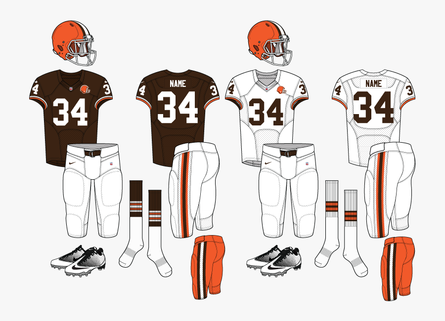 Cleveland-browns Zpsa5573821 - Jacksonville Jaguars Concept Uniforms, Transparent Clipart