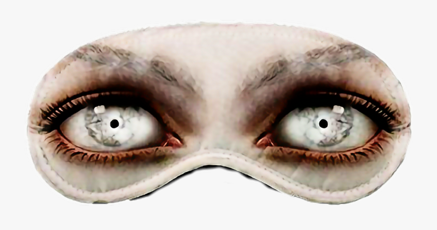 #ftestickers #mask #eyes #horror #creepy - Creepy Eyes, Transparent Clipart