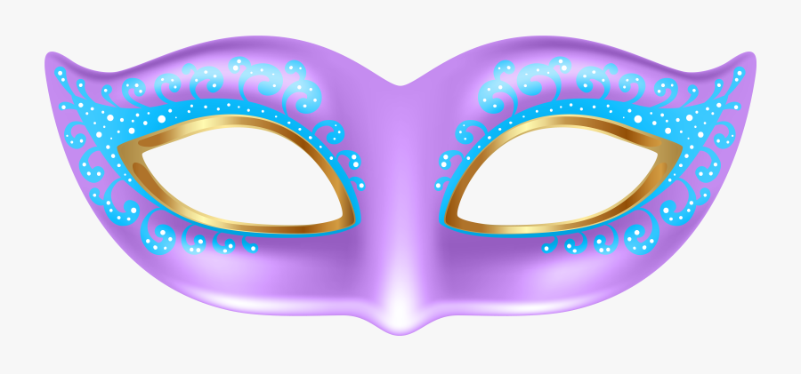Purple Transparent Png Clip - Eye Mask Transparent Background, Transparent Clipart
