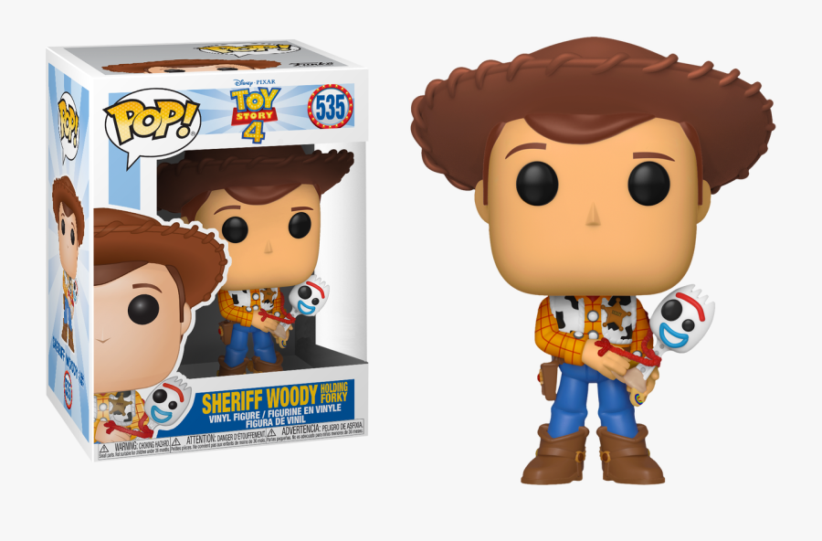 Toy Story - Funko Pop Toy Story 4 Woody, Transparent Clipart