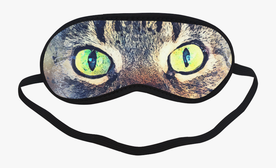 Transparent Sleeping Cat Png - Clipart Sleeping Mask Transparent, Transparent Clipart