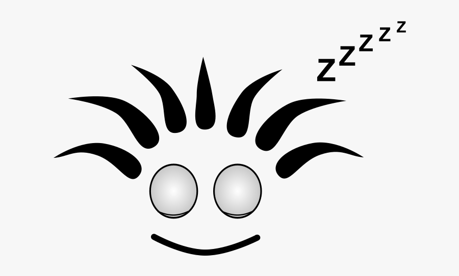 Bob Sleeping Free Vector / 4vector - Funny Cartoon Face Png, Transparent Clipart