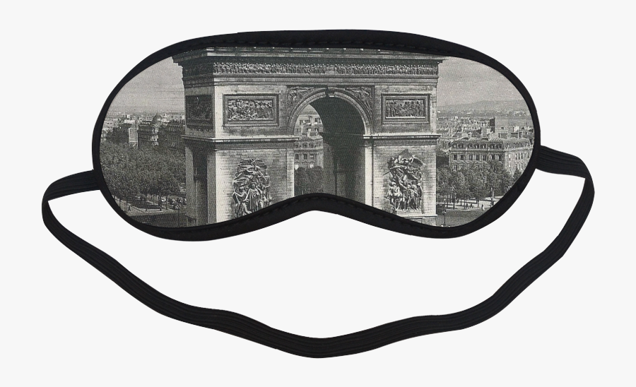 Transparent Arc De Triomphe Png - Clipart Sleeping Mask Transparent, Transparent Clipart
