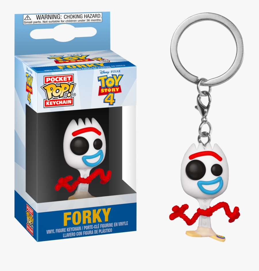 Toy Story - Pop Keychain Toy Story 4 Forky, Transparent Clipart