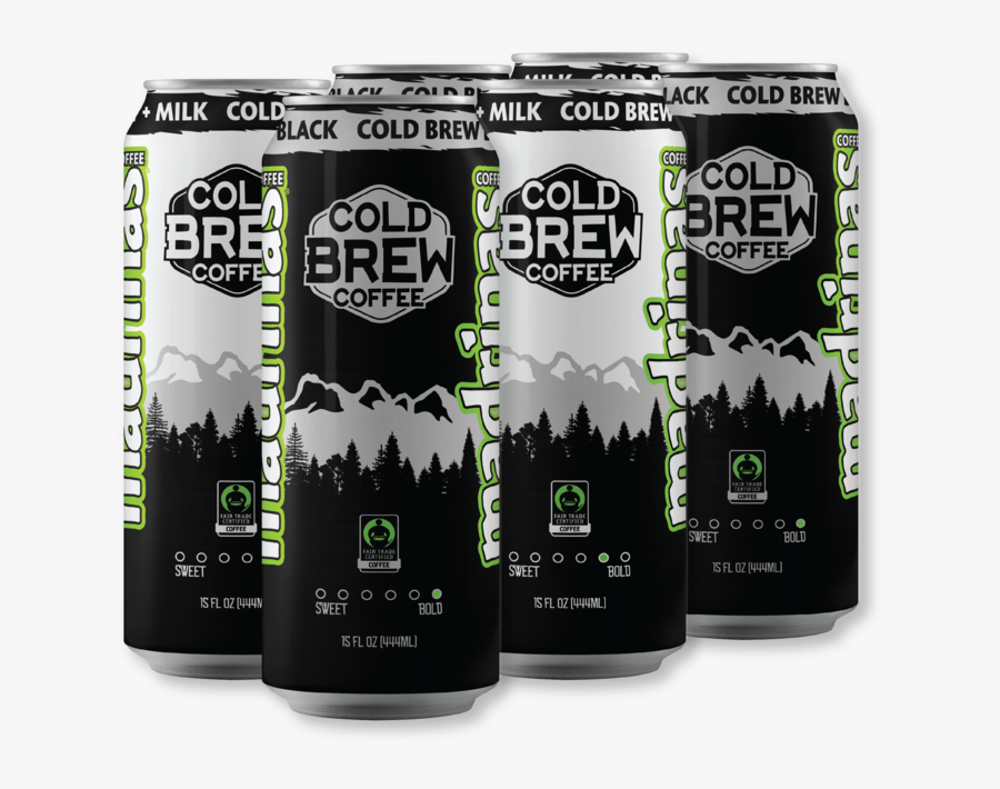 Transparent Black Coffee Png - Madrinas Cold Brew Black, Transparent Clipart