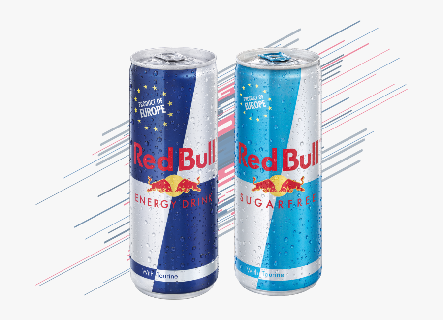 Transparent Red Bull Can Png - Red Bull Energy Drink, Transparent Clipart