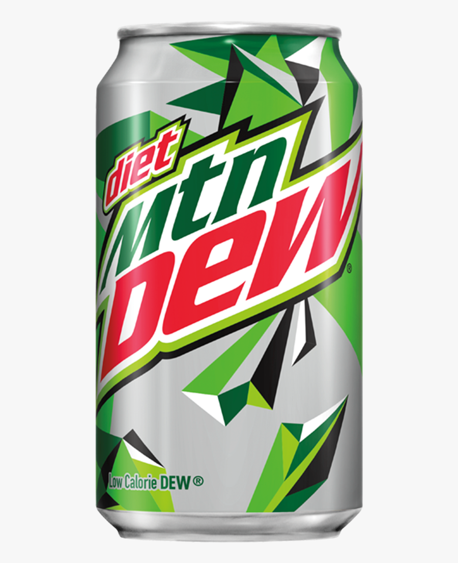 Beverage Can,drink,tin Can,soft Drink,energy Drink,aluminum - Mountain Dew Can, Transparent Clipart