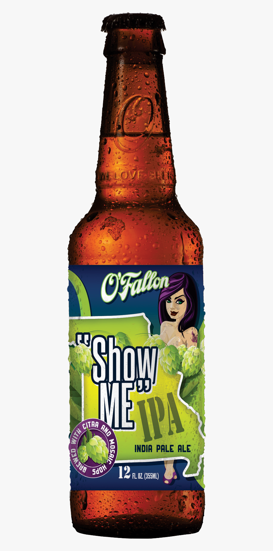 O’fallon Brewery - O Fallon Show Me Ipa, Transparent Clipart