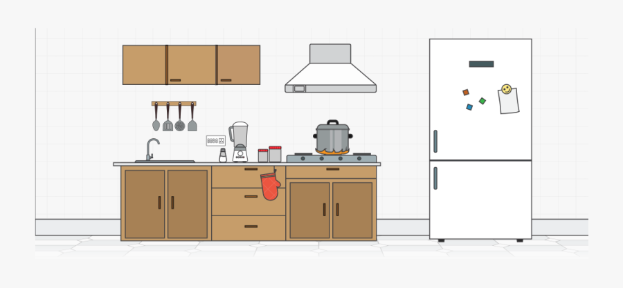 Kitchen Clipart Clean Kitchen - Kitchen Png, Transparent Clipart