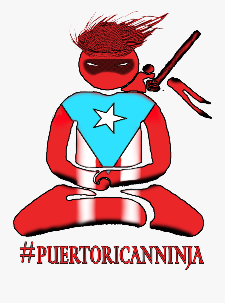 Puerto Rican Ninja Warrior, Transparent Clipart