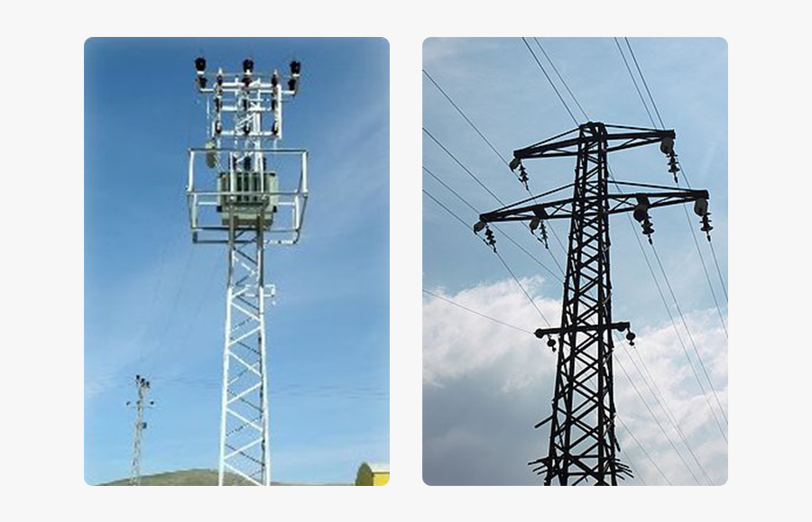 Tension Wires Power Electricity High Transmission Overhead - High Tension Wires, Transparent Clipart