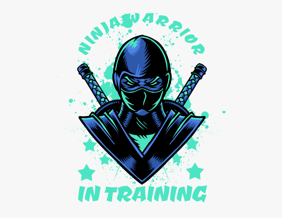 Ninja Vetor Mascote, Transparent Clipart