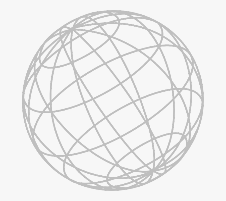 Globe, Wires, Longitude, Spheres, Navigation, Latitude - Wire Globe Png, Transparent Clipart