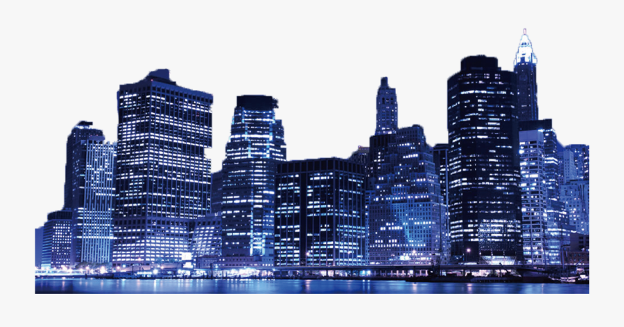 Houston Skyline Outline Png - City Night Background Png, Transparent Clipart