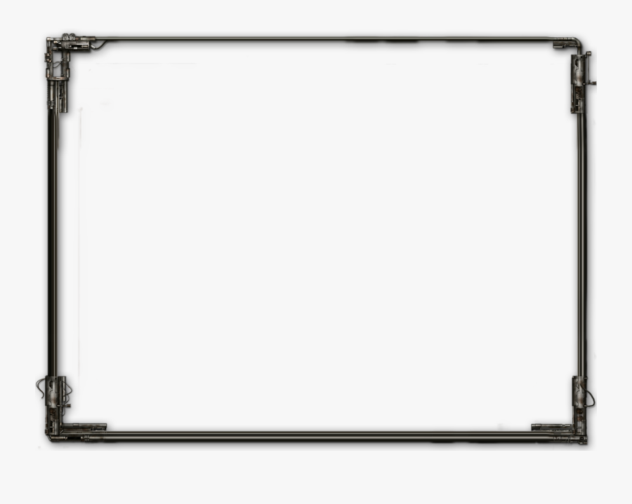 Transparent White Board Clipart - High Tech Frame Png, Transparent Clipart