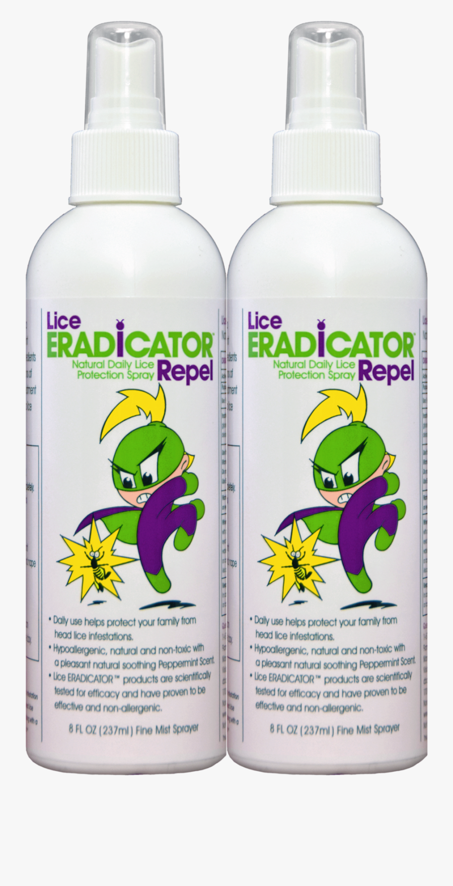 Lice Eradicator Lice Repellent Spray - Plastic Bottle, Transparent Clipart