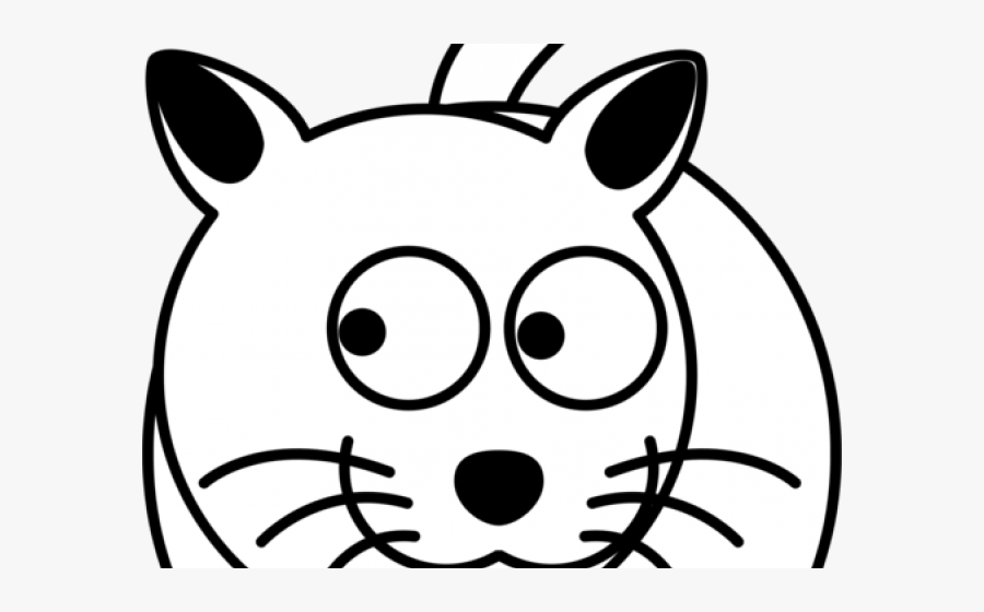 Drawn Puppy Puppy Face - Picsart Black And White Cartoon, Transparent Clipart