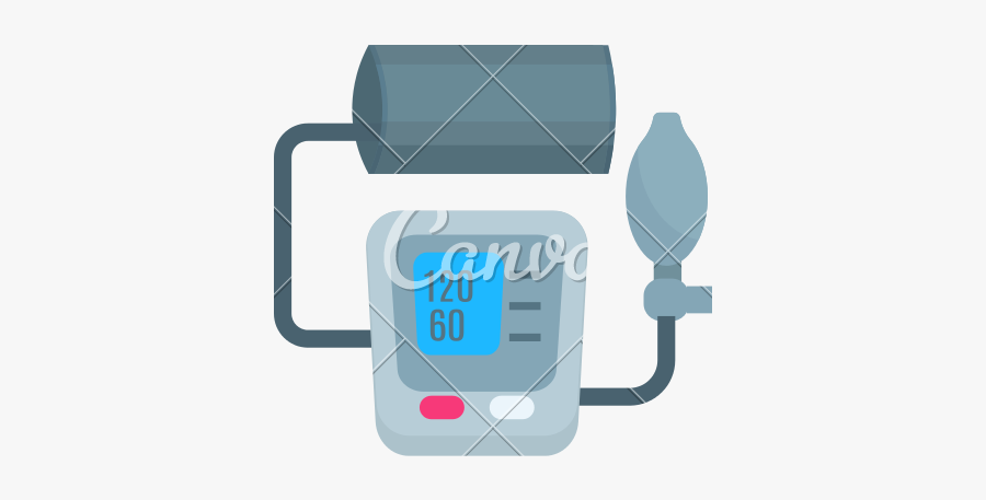 Patient Clipart Blood Pressure Measurement - Illustration, Transparent Clipart