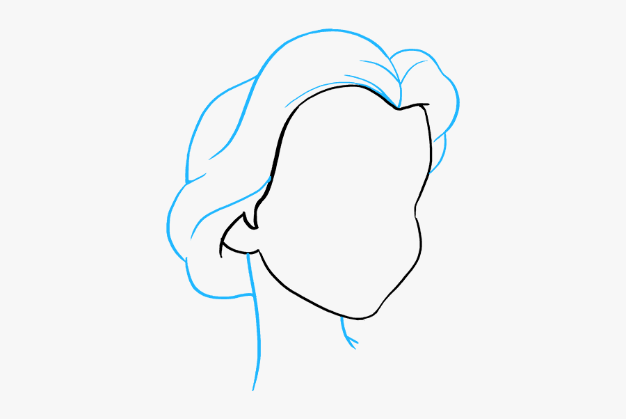 How To Draw Belle From Beauty And The Beast - Sketch, Transparent Clipart
