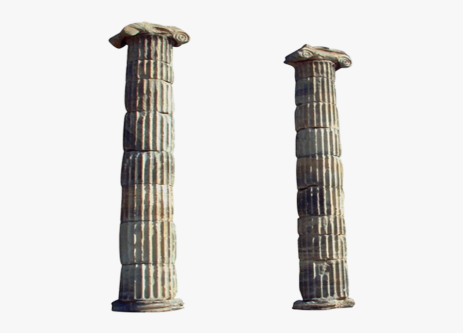 Clip Art Ancient Greece Column - Real Ancient Greek Columns, Transparent Clipart