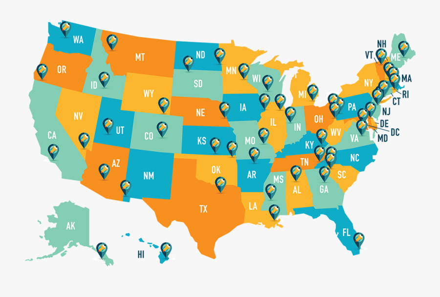 50 Most Underrated Schools In The U - 2020 Election Map Prediction, Transparent Clipart