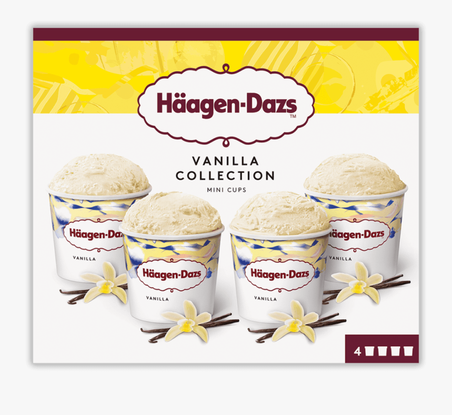Vanilla Minicup Collectionshn - Haagen Dazs Vanilla Collection, Transparent Clipart