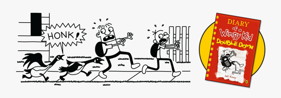 Greg Heffley Double Down, Transparent Clipart