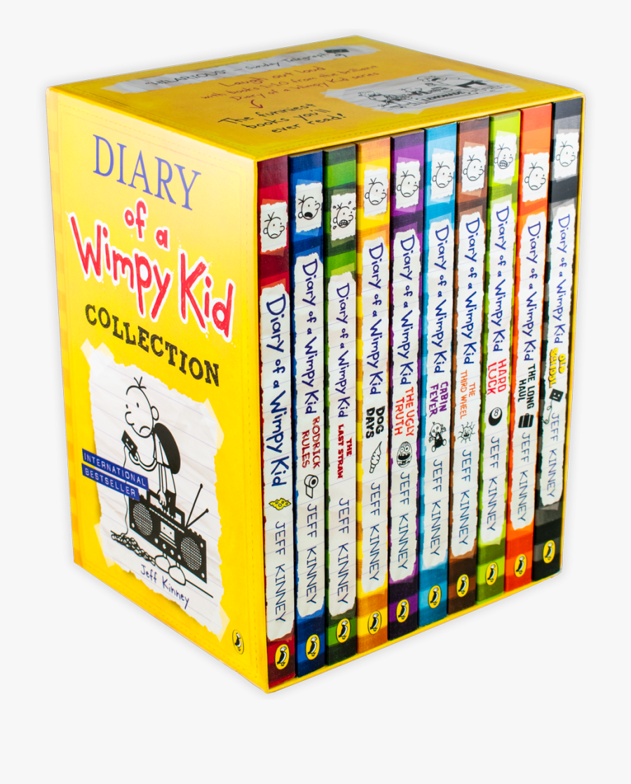 Transparent Books Png Images - Diary Of A Wimpy Kid Pack, Transparent Clipart