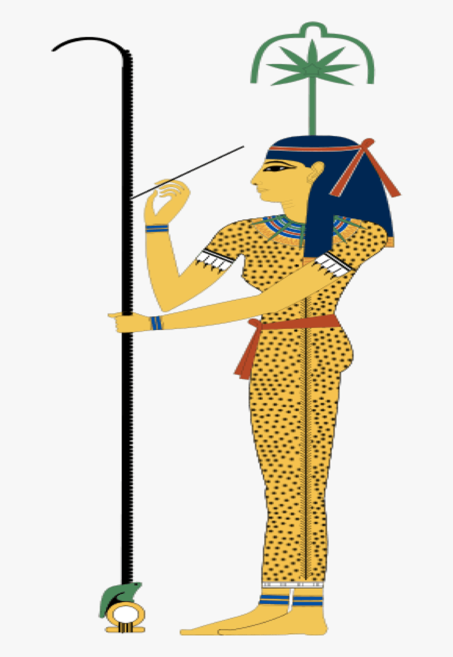 Seshat Egyptian Goddess, Transparent Clipart